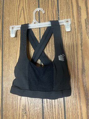 Jed North Cobra Crossback Sports Bra | Black | Large **Never Worn**